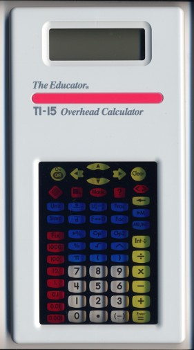 TI-15 Overhead Calculator