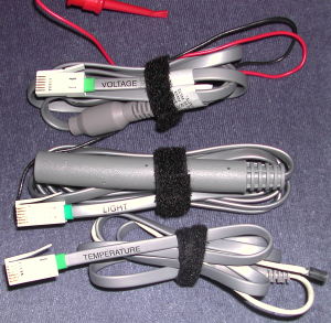 Voltage Light and Temperature Probes