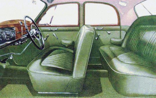 Rover interior