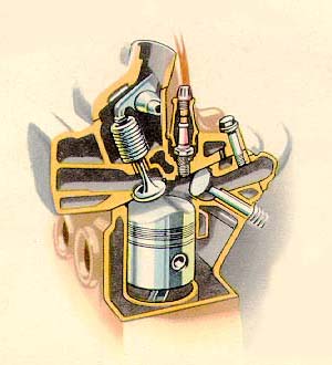 Valve layout