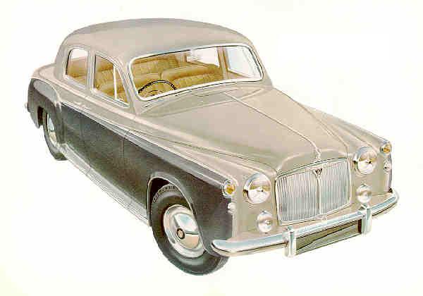 Rover 105S, 1958